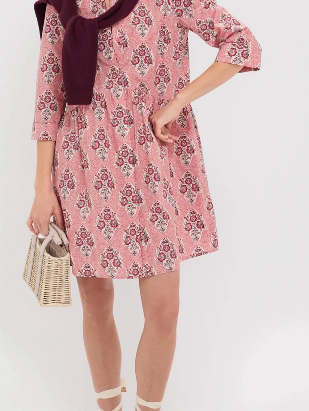 Tuckernuck Scarlet Sonata Royal Shirt Dress Size S pre-owned.